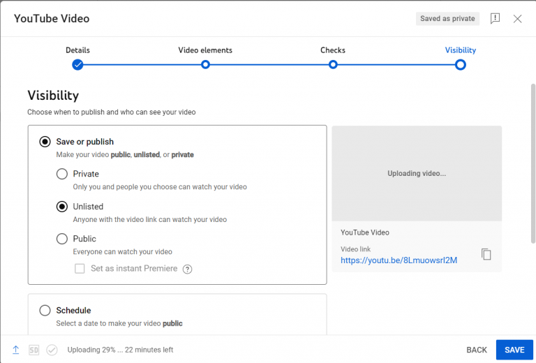 How to Create Unlisted Videos on YouTube – Youtube Hacks | Learn & Grow